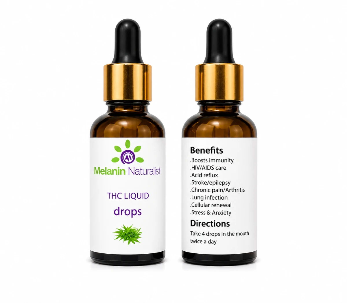 THC LIQUID DROPS