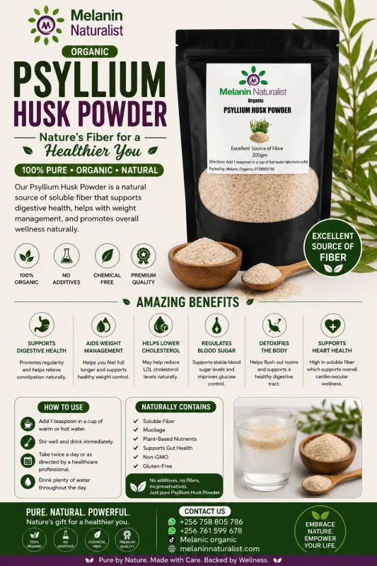 ORGANIC PSYLLIUM HUSK POWDER