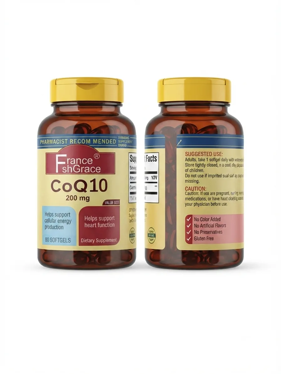 CoQ10 | 200mg | 80 Softgels