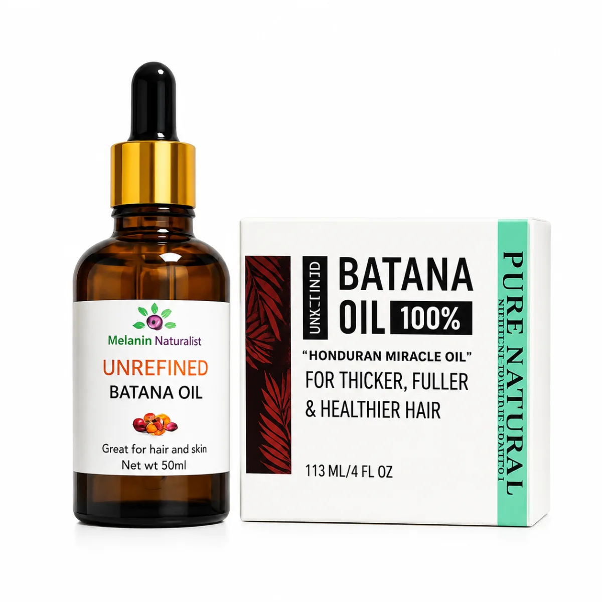 UNREFINED BATANA OIL & PURE NATURAL BATANA BUTTER