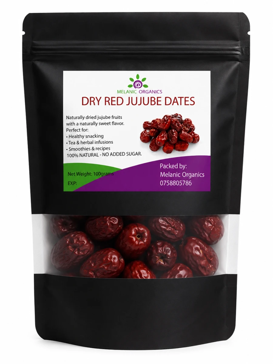 DRY RED JUJUBE DATES - 100gms