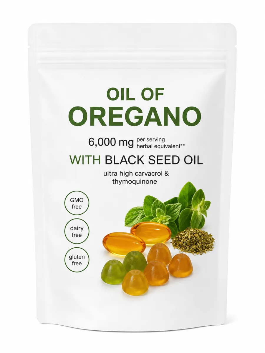 OREGANO OIL WITH BLACK SEED OIL