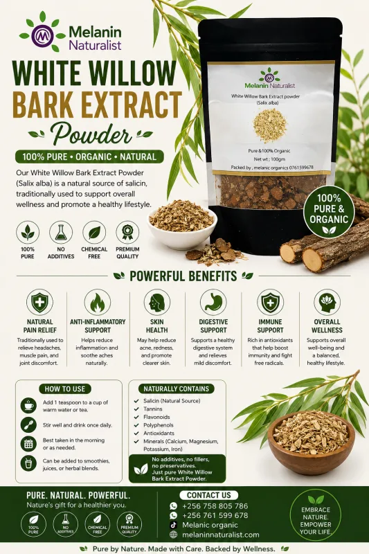 WHITE WILLOW BARK EXTRACT POWDER 100gms