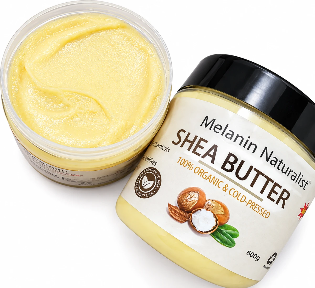 100% RAW PURE SHEA BUTTER-600gms