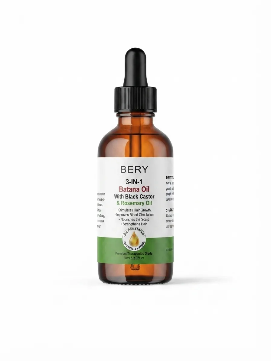 3-in-1 BATANA OIL WITH BLACK CASTOR & ROSEMARY OIL | 60mls