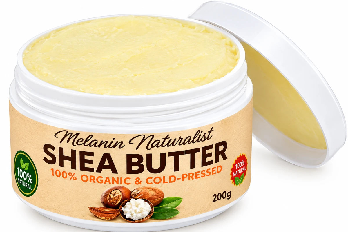 100% RAW PURE SHEA BUTTER-200gms