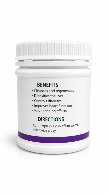 ORGANIC RAW MILK THISTLE POWDER