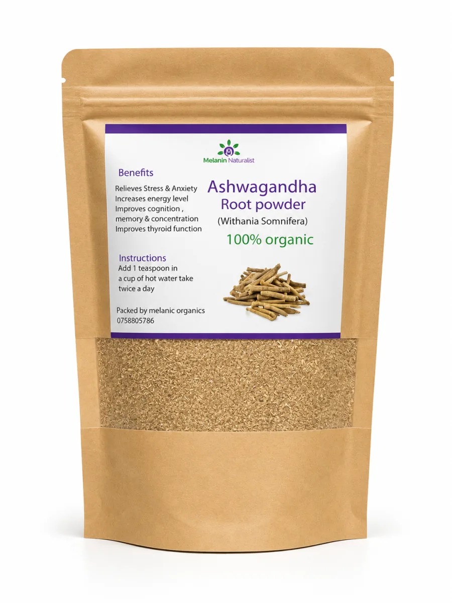 Organic Ashwagandha Root Powder (Withania Somnifera) 200g